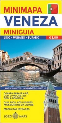 Immagine copertina libro Venezia. Miniguida e minimappa. Ediz. portoghese