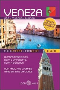 Immagine copertina libro Venezia in lingua. Minimappa e miniguida. Ediz. portoghese