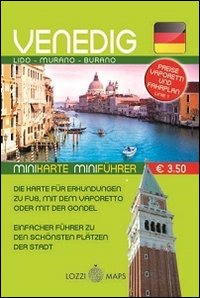 Immagine copertina libro Venezia in lingua. Minimappa e miniguida. Ediz. tedesca