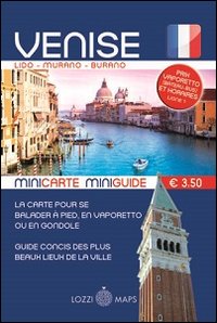 Immagine copertina libro Venezia in lingua. Minimappa e miniguida. Ediz. francese