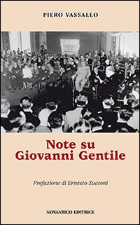 Immagine copertina libro Note su Giovanni Gentile