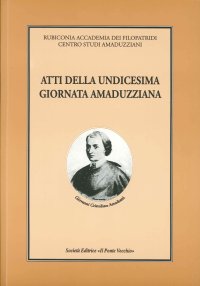 Immagine copertina libro Atti dell' 11° Giornata Amaduzziana
