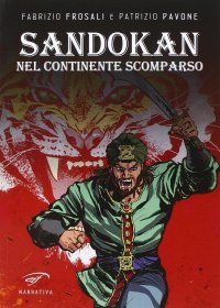 Immagine copertina libro Sandokan nel continente scomparso