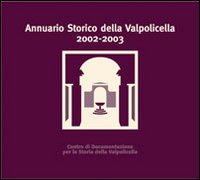 Immagine copertina libro Annuario storico della Valpolicella 2002-2003