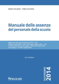 Immagine copertina libro Manuale delle assenze del personale della scuola. Con CD-ROM