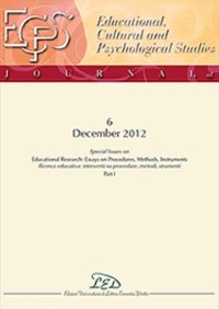 Immagine copertina libro Journal of educational, cultural and psychological studies (ECPS Journal) (2012). Ediz. italiana e inglese. Vol. 6