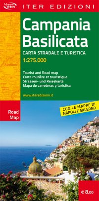 Immagine copertina libro Campania e Basilicata. Carta stradale e turistica 1:275.000. Ediz. multilingue