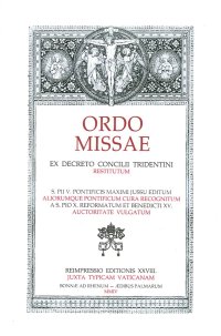 Immagine copertina libro Ordo Missae. Ex decreto concilii tridentini. Restitutum