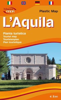 Immagine copertina libro L'Aquila, pianta turistica 1:5.000. Ediz. multilingue