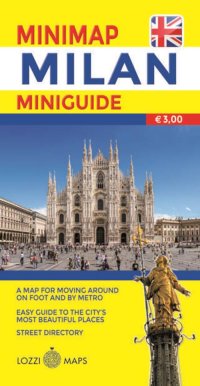Immagine copertina libro Milano mini map. Ediz. inglese