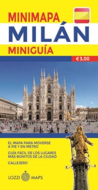 Immagine copertina libro Milano mini map. Ediz. spagnola