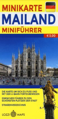 Immagine copertina libro Milano mini map. Ediz. tedesca