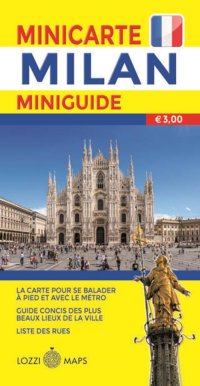 Immagine copertina libro Milano mini map. Ediz. francese