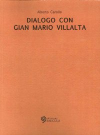 Immagine copertina libro Dialogo con Gian Mario Villalta