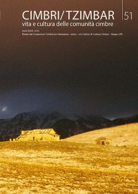 Immagine copertina libro Cimbri-Tzimbar. Vita e culture delle comunità cimbre. Vol. 51