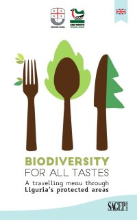 Immagine copertina libro Biodiversity for all tastes. A travelling menu through Liguria's protected areas