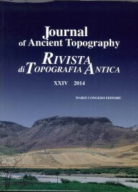 Immagine copertina libro Journal of ancient topography-Rivista di topografia antica (2014). Ediz. bilingue. Vol. 24