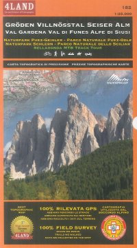 Immagine copertina libro Val Gardena val di Funes Alpe di Siusi. Parco naturale Puez-Odle. Parco naturale dello Sciliar. Sellaronda mtb track tour. Ediz. italiana, inglese e tedesca