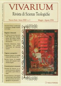 Immagine copertina libro Vivarium. Rivista di scienze teologiche (2014). Ediz. illustrata. Vol. 2