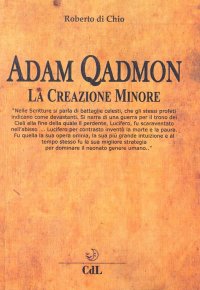 Immagine copertina libro Adam Qadmon. La creazione minore