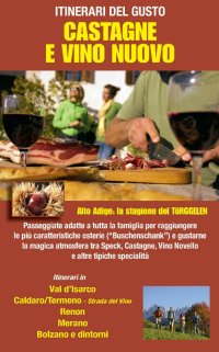 Immagine copertina libro Castagne e vino nuovo. Itinerari del gusto