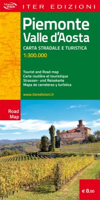 Immagine copertina libro Piemonte e Valle d'Aosta. Carta stradale e turistica 1:300.000. Ediz. multilingue