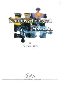 Immagine copertina libro Neuropsychological Trends (2015). Vol. 18