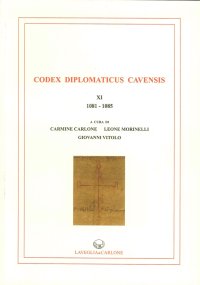 Immagine copertina libro Codex diplomaticus Cavenis, XI (1081-1085)