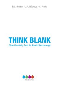 Immagine copertina libro Think blank. Clean chemistry tools for atomic spectroscopy