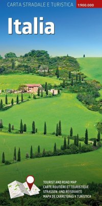 Immagine copertina libro Carta stradale e turistica plastificata. Italia. 1:900.000