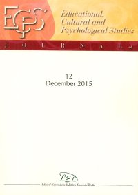 Immagine copertina libro Journal of educational, cultural and psychological studies (ECPS Journal) (2015). Ediz. italiana, inglese e spagnola. Vol. 12