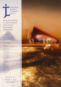 Immagine copertina libro International Journal of Transmedia Literacy. From storytelling to intercreativity in the era of distributed authorship (2015). Vol. 1: Hydrogen