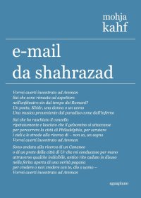 Immagine copertina libro E-mail da Shahrazad. Poesie scelte