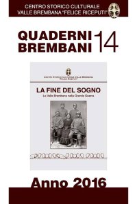 Immagine copertina libro Quaderni brembani (2016). Vol. 14