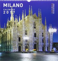 Immagine copertina libro Milano Notte. Calendario Grande 2016