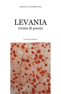 Immagine copertina libro Levania. Rivista di poesia. Vol. 4