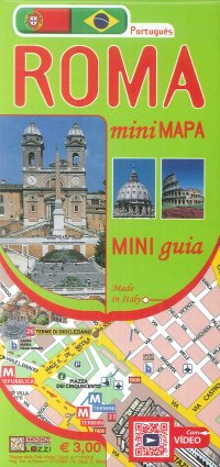 Immagine copertina libro Roma mini map. Ediz. portoghese