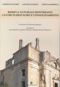 Immagine copertina libro Riserva naturale Monterano. Lavori di restauro e consolidamento