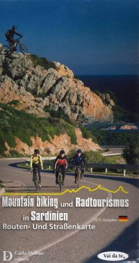 Immagine copertina libro Carta ciclo bike Sardegna. Ediz. tedesca
