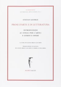 Immagine copertina libro Prose d'arte e di letteratura. Introduzioni ai «Fogli per l'arte» e Giorni e Opere