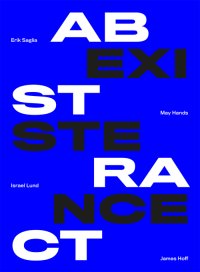 Immagine copertina libro Abstract existence. Ediz. multilingue