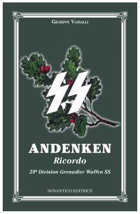 Immagine copertina libro Andenken. Ricordo 29ª Divisione Grenadier Waffen SS