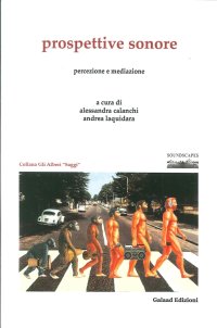 Immagine copertina libro Prospettive sonore. Percezione e mediazione