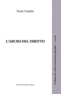 Immagine copertina libro L'abuso del diritto