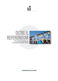 Immagine copertina libro Oltre il referendum. Percorsi di consolidamento per l'acqua come bene comune