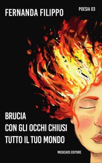 Immagine copertina libro Brucia con gli occhi chiusi tutto il tuo mondo