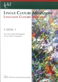 Immagine copertina libro Lingue culture mediazioni (LCM Journal) (2016). Ediz. multilingue. Vol. 1: Verso nuove frontiere dell'eteroglossia