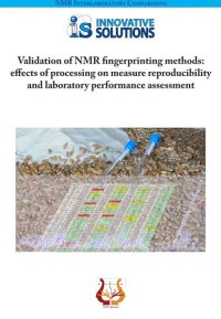 Immagine copertina libro Validation of NMR fingerprinting methods: effects of processing on measure reproducibility and laboratory performance assessment