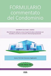 Immagine copertina libro Formulario commentato del condominio