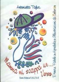 Immagine copertina libro Mamma mi scappa un.. verso. Poesie, favole in agrodolce e illustrazioni da colorare